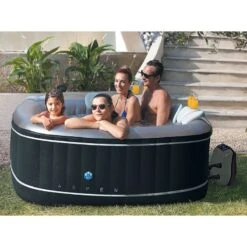 Spa Gonflable NetSpa Aspen 4 Places -PiscinePro Soldes Magasin spa gonflable netspa aspen 4 places 2