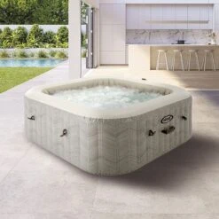 Spa Intex Chevron Bulles 4 Places -PiscinePro Soldes Magasin spa intex chevron bulles 4 places 3