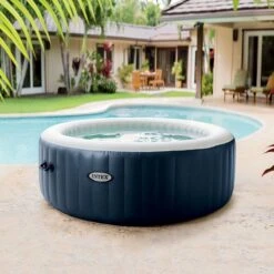 Spa Intex Pure Spa Blue Navy Bulles 4 Places Luxe -PiscinePro Soldes Magasin spa intex pure spa blue navy bulles 4 places luxe 3