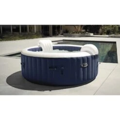 Spa Intex Pure Spa Blue Navy Bulles 4 Places Luxe -PiscinePro Soldes Magasin spa intex pure spa blue navy bulles 4 places luxe 5