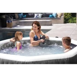 Spa Intex Pure Spa Carbone Bulles Et Jets 6 Places -PiscinePro Soldes Magasin spa intex pure spa carbone bulles et jets 6 places 3